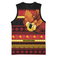 Papua New Guinea Christmas Basketball Jersey Bikpela hamamas blong dispela Krismas LT14 - Polynesian Pride