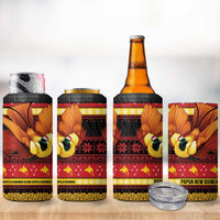 Papua New Guinea Christmas 4 in 1 Can Cooler Tumbler Bikpela hamamas blong dispela Krismas LT14 - Polynesian Pride