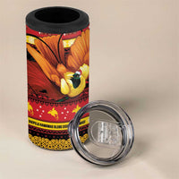 Papua New Guinea Christmas 4 in 1 Can Cooler Tumbler Bikpela hamamas blong dispela Krismas LT14 - Polynesian Pride