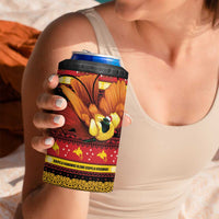 Papua New Guinea Christmas 4 in 1 Can Cooler Tumbler Bikpela hamamas blong dispela Krismas LT14 - Polynesian Pride