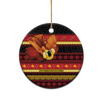 Papua New Guinea Christmas Ceramic Ornament Bikpela hamamas blong dispela Krismas LT14 - Polynesian Pride