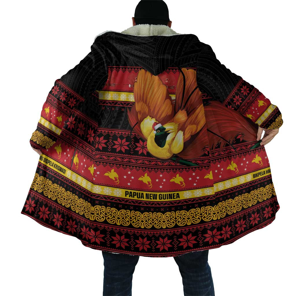 Papua New Guinea Christmas Cloak Bikpela hamamas blong dispela Krismas LT14 - Polynesian Pride