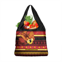 Papua New Guinea Christmas Grocery Bag Bikpela hamamas blong dispela Krismas LT14 1-pack One Size Red - Polynesian Pride