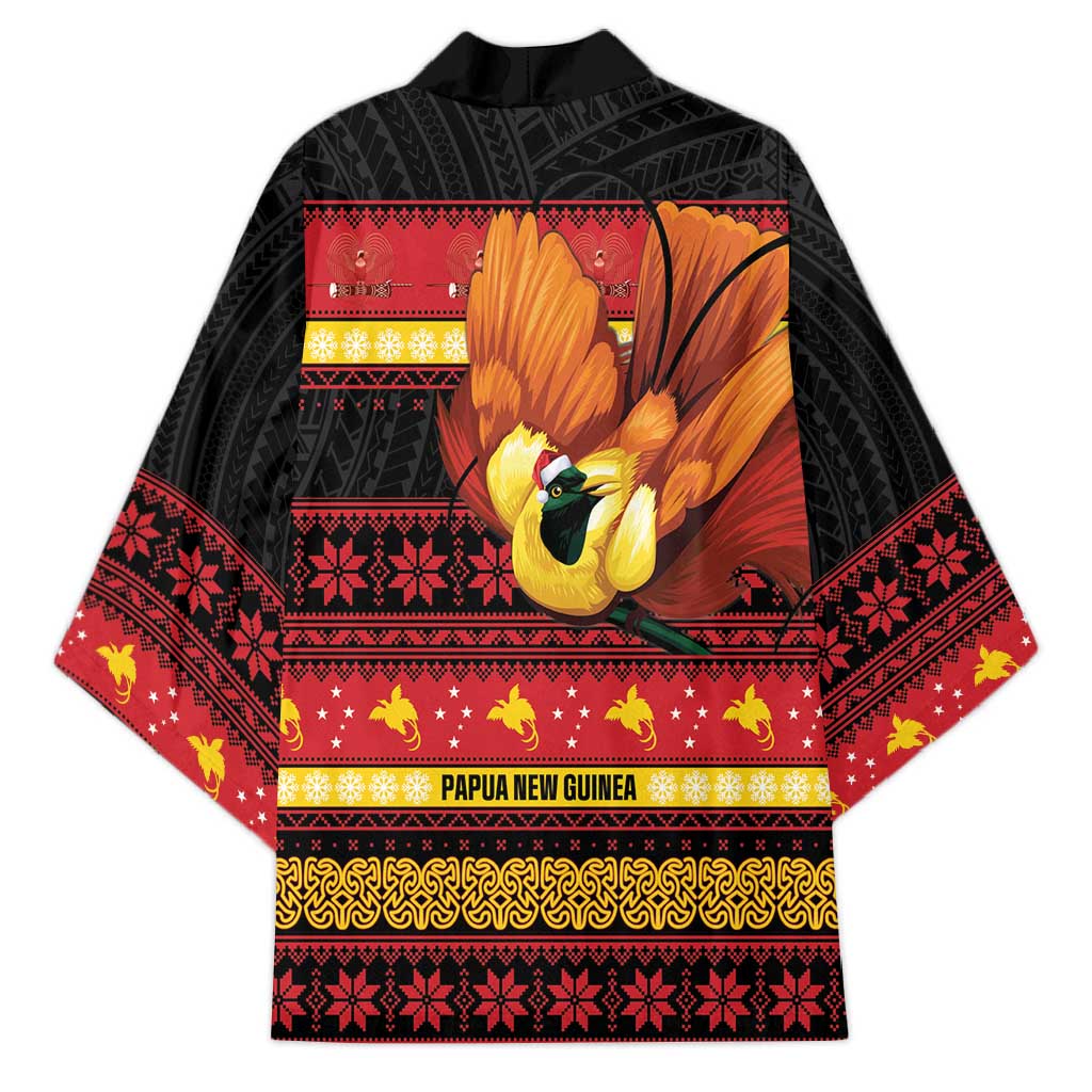 Papua New Guinea Christmas Kimono Bikpela hamamas blong dispela Krismas LT14 - Polynesian Pride