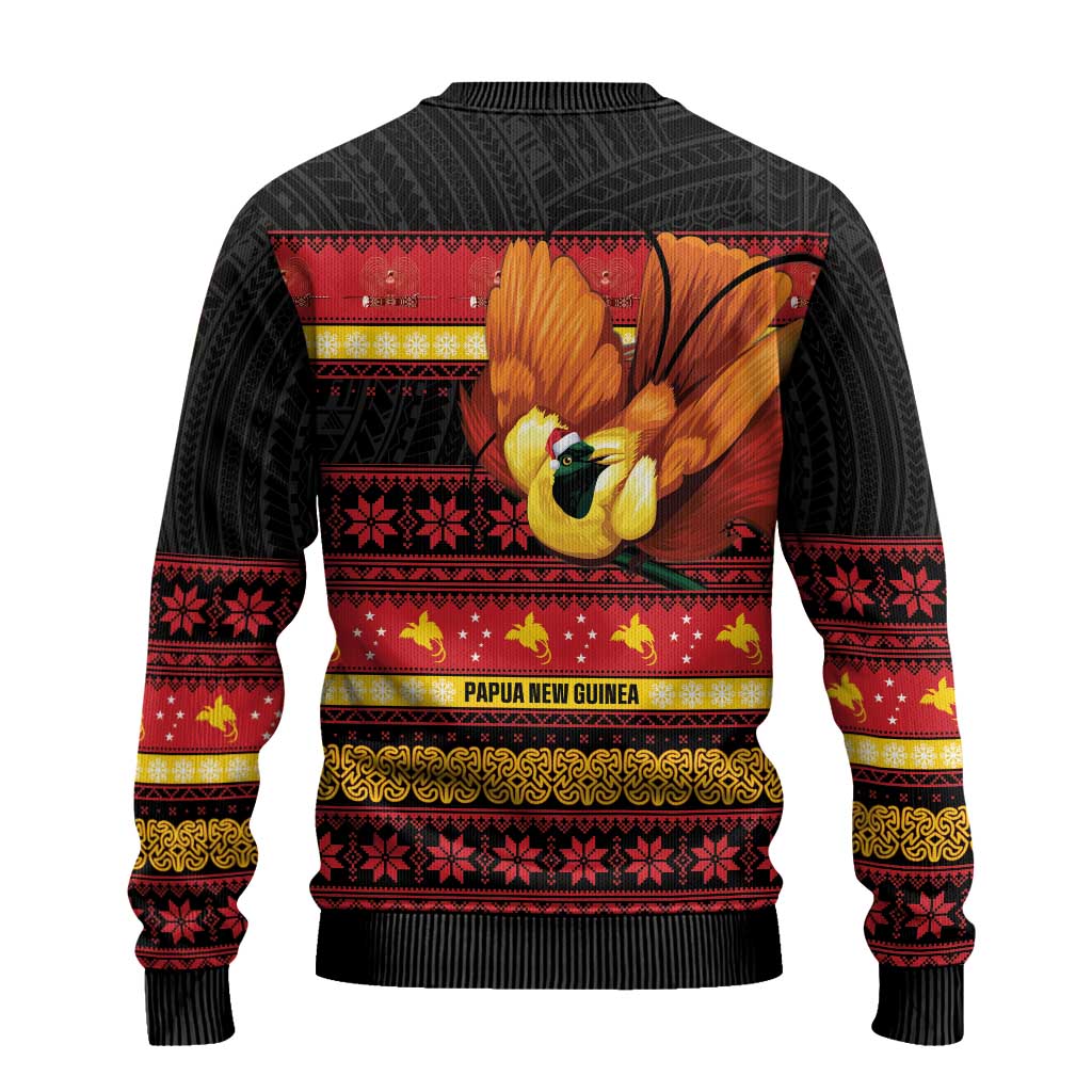 Papua New Guinea Christmas Ugly Christmas Sweater Bikpela hamamas blong dispela Krismas LT14 - Polynesian Pride