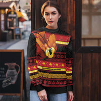 Papua New Guinea Christmas Ugly Christmas Sweater Bikpela hamamas blong dispela Krismas LT14 - Polynesian Pride