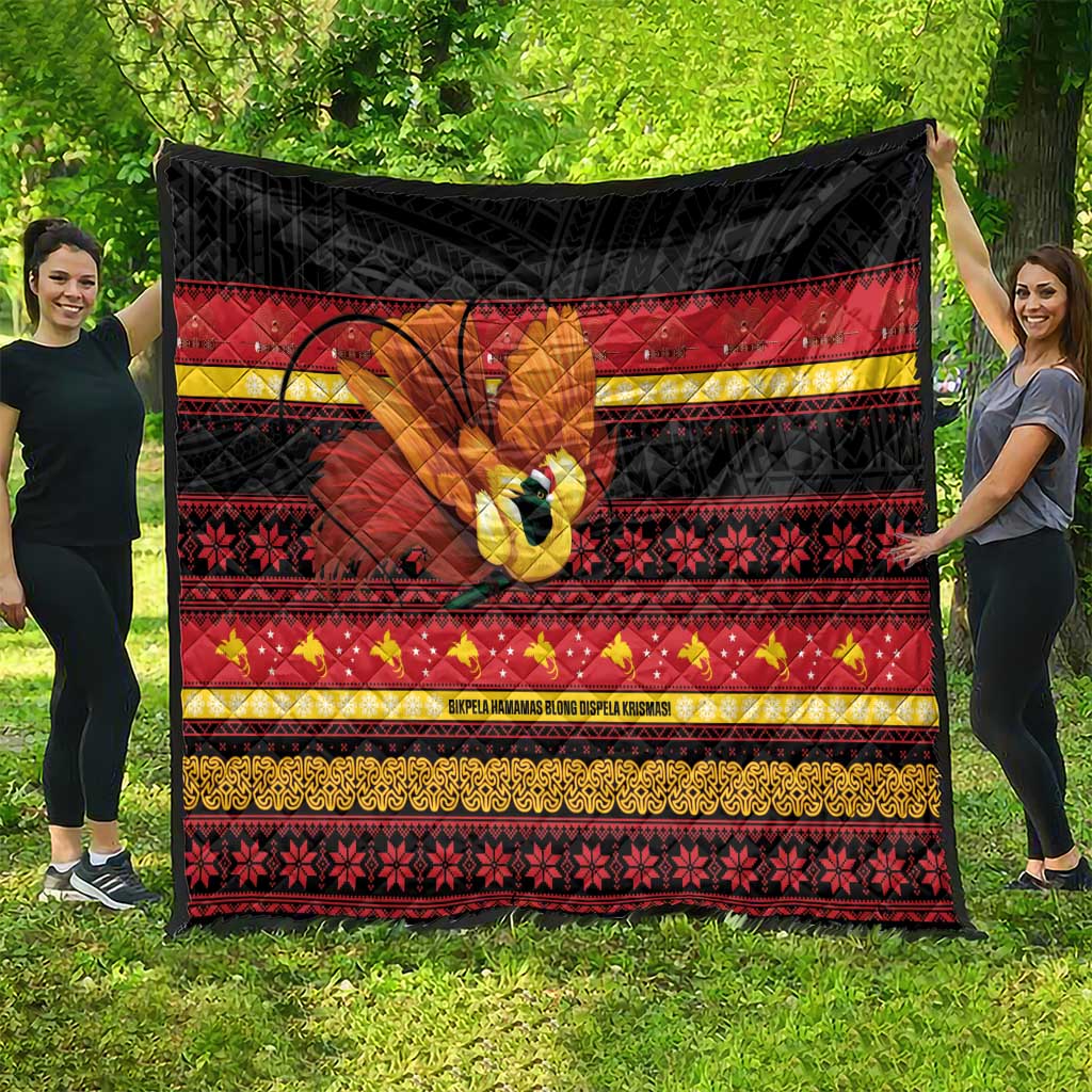 Papua New Guinea Christmas Quilt Bikpela hamamas blong dispela Krismas LT14 - Polynesian Pride