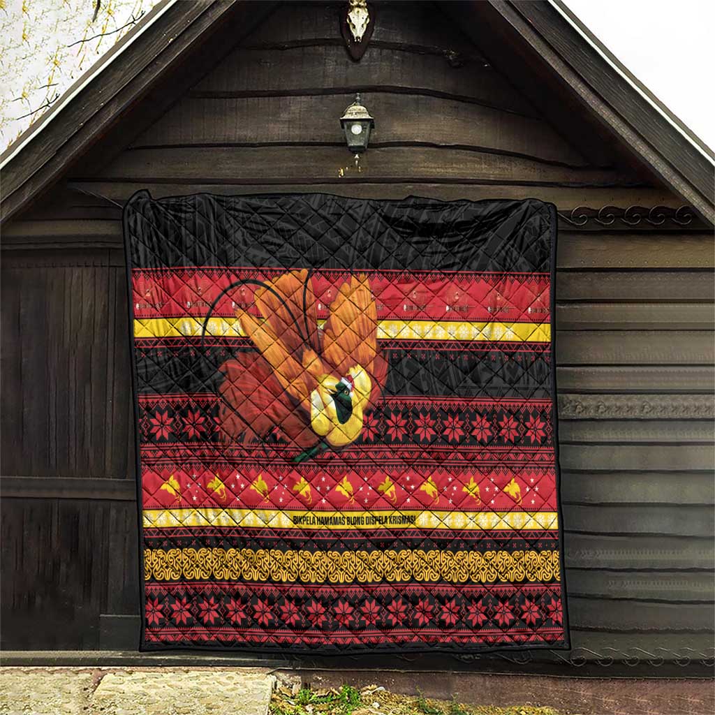 Papua New Guinea Christmas Quilt Bikpela hamamas blong dispela Krismas LT14 - Polynesian Pride
