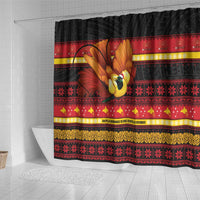 Papua New Guinea Christmas Shower Curtain Bikpela hamamas blong dispela Krismas LT14 - Polynesian Pride
