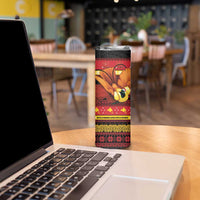 Papua New Guinea Christmas Skinny Tumbler Bikpela hamamas blong dispela Krismas LT14 - Polynesian Pride