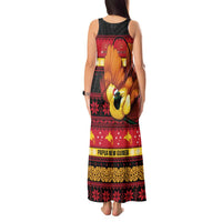Papua New Guinea Christmas Tank Maxi Dress Bikpela hamamas blong dispela Krismas LT14 - Polynesian Pride