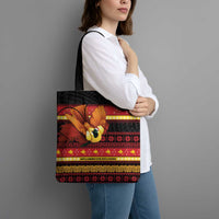 Papua New Guinea Christmas Tote Bag Bikpela hamamas blong dispela Krismas LT14 - Polynesian Pride