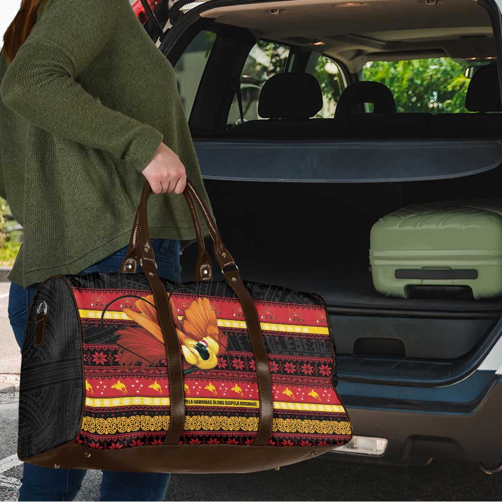 Papua New Guinea Christmas Travel Bag Bikpela hamamas blong dispela Krismas LT14 - Polynesian Pride
