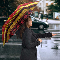 Papua New Guinea Christmas Umbrella Bikpela hamamas blong dispela Krismas LT14 - Polynesian Pride