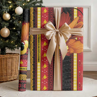 Papua New Guinea Christmas Wrapping Paper Bikpela hamamas blong dispela Krismas LT14 - Polynesian Pride