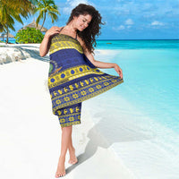 Niue Christmas Sarong Monuina e Kilisimasi Hiapo Motifs - Polynesian Pride