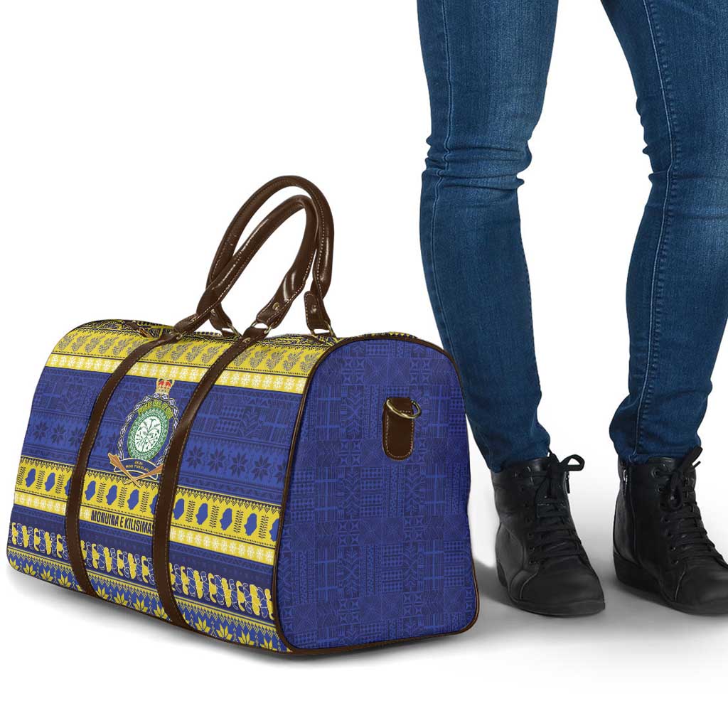 Niue Christmas Travel Bag Monuina e Kilisimasi Hiapo Motifs - Polynesian Pride