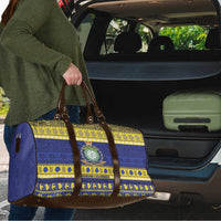 Niue Christmas Travel Bag Monuina e Kilisimasi Hiapo Motifs - Polynesian Pride