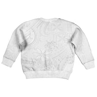 Tapu Fanau Ia Niue Kid Ugly Christmas Sweater Happy White Sunday Unique Hiapo LT14 - Polynesian Pride