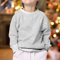 Tapu Fanau Ia Niue Kid Ugly Christmas Sweater Happy White Sunday Unique Hiapo LT14 - Polynesian Pride