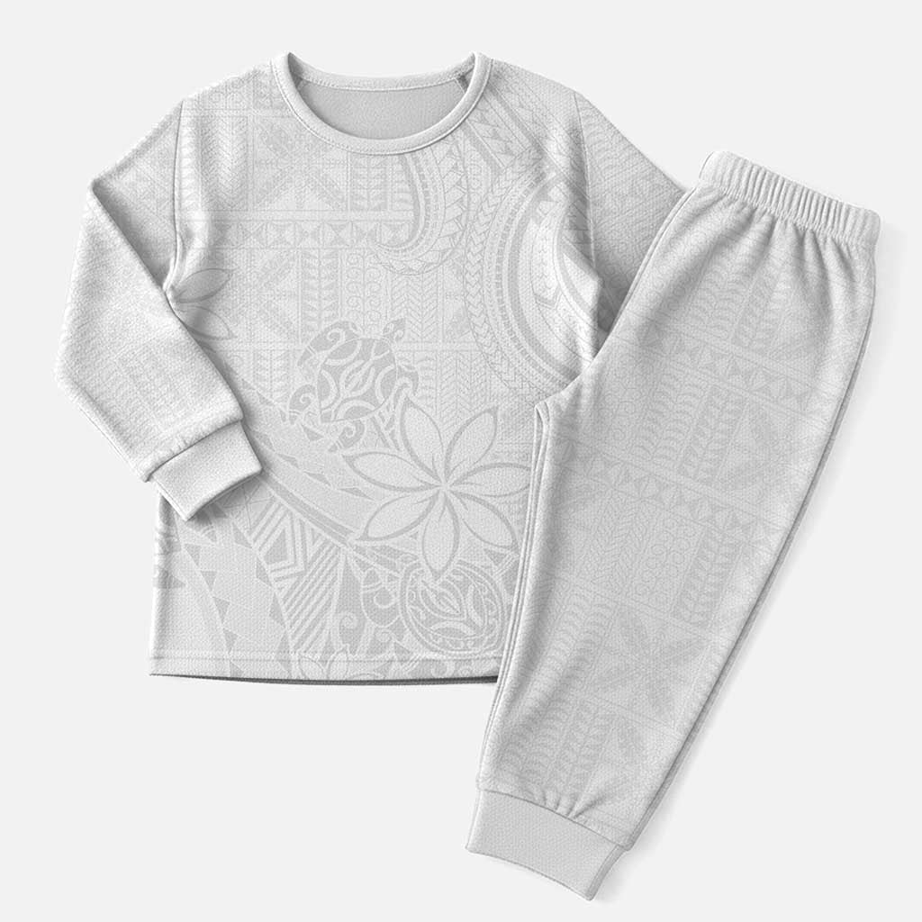 Tapu Fanau Ia Niue Christmas Pajama Set Happy White Sunday Unique Hiapo LT14 Men White - Polynesian Pride