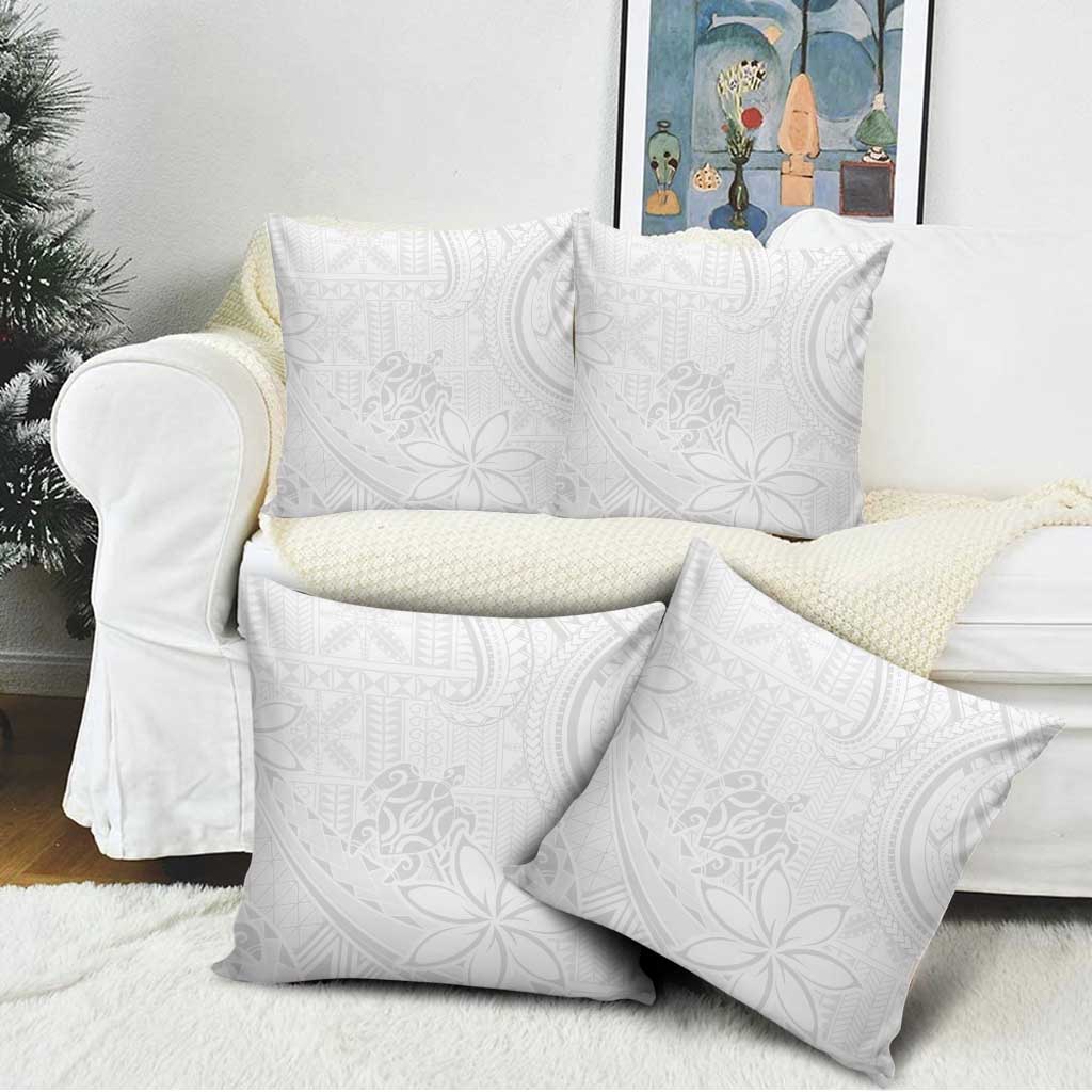 Tapu Fanau Ia Niue Pillow Cover Happy White Sunday Unique Hiapo - Polynesian Pride