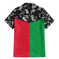 Vanuatu Cowboy Family Matching Mermaid Dress and Hawaiian Shirt Cowboy Symbols Split Stylized LT14 - Polynesian Pride