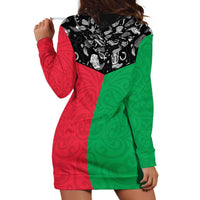 Vanuatu Cowboy Hoodie Dress Cowboy Symbols Split Stylized LT14 - Polynesian Pride