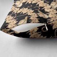 Vanuatu Cowboy Pillow Cover Seamless Straw Hats Hibiscus LT14 - Polynesian Pride