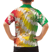Vanuatu Cowboy Hawaiian Shirt Straw Hats Hibiscus With Sand Drawing - Polynesian Pride