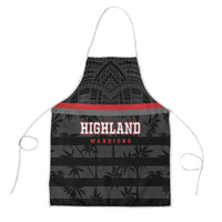 Fiji Naitasiri Rugby Apron Go Highland Warriors LT14 Black - Polynesian Pride