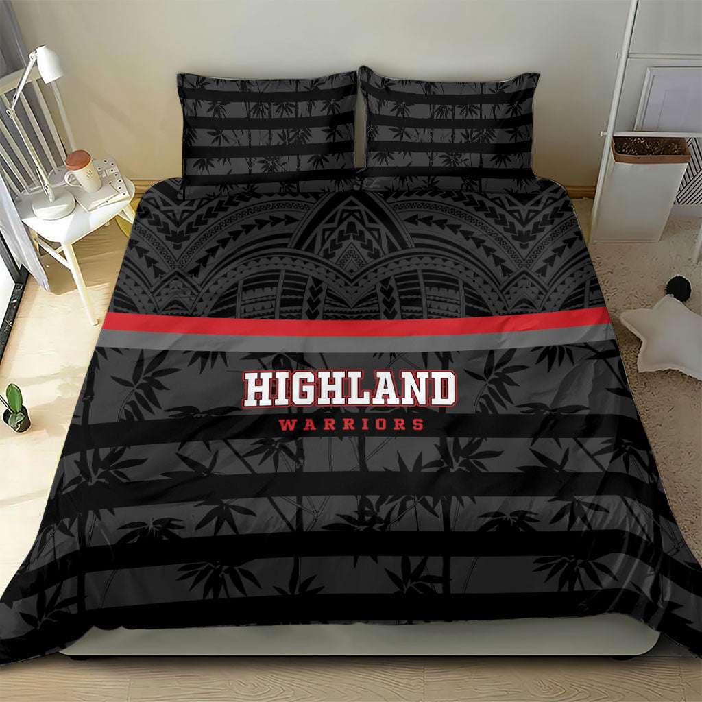 Fiji Naitasiri Rugby Bedding Set Go Highland Warriors LT14 - Polynesian Pride