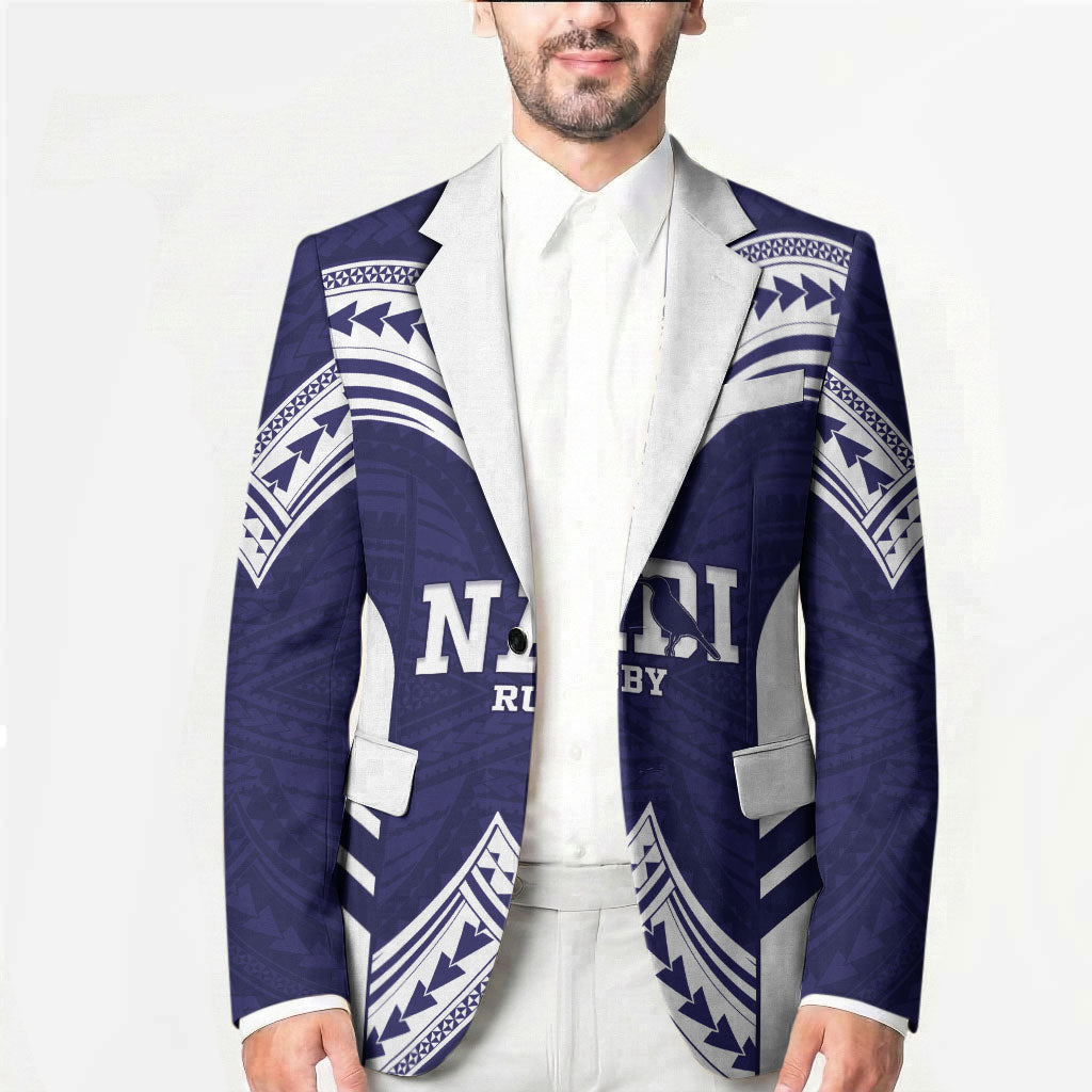Fiji Nadi Rugby Custom Blazer Kikau O Nadi Ko LT14 - Polynesian Pride