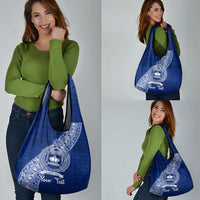 Personalised Fiji Queen Victoria School Grocery Bag Fijian Tapa Pattern LT14 - Polynesian Pride