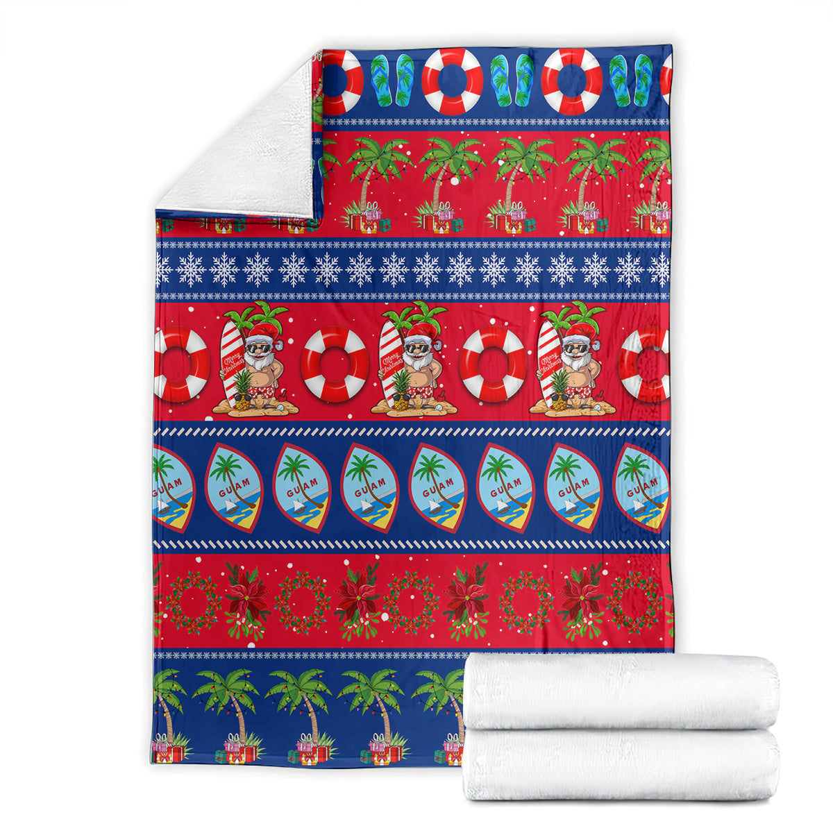 Guam Christmas Blanket Felis Pasgua LT14 - Polynesian Pride
