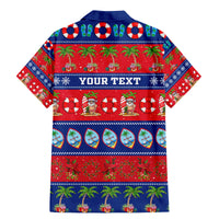 Personalised Guam Christmas Family Matching Mermaid Dress and Hawaiian Shirt Felis Pasgua LT14 - Polynesian Pride
