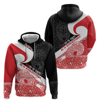 Toitu Te Tiriti Me Te Whakaputanga Zip Hoodie Maori Wahaika With Haka Face LT14 - Polynesian Pride