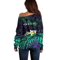 Personalised Pasifika Festival Auckland Off Shoulder Sweater 2024 Pacific Islands Polynesian Pattern LT14 - Polynesian Pride