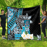 Personalised Guam Liberation Day Quilt Chamorro Latte Stone With Guasali Flowers