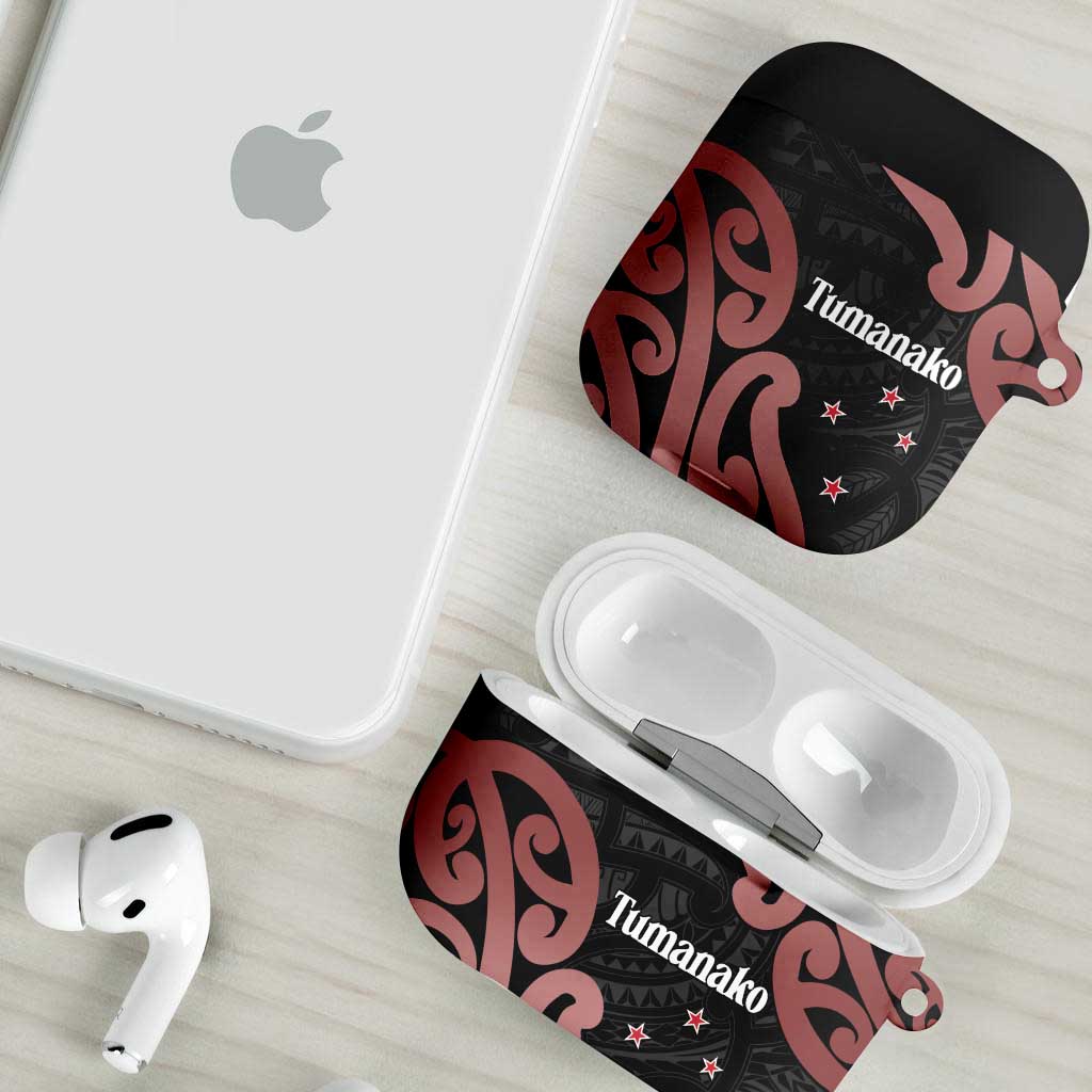 New Zealand Mangopare Tamanako AirPods Case Aotearoa Maori LT14 - Polynesian Pride