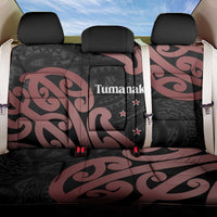 New Zealand Mangopare Tamanako Back Car Seat Cover Aotearoa Maori LT14 One Size Brown - Polynesian Pride