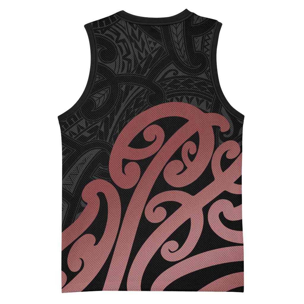 New Zealand Mangopare Tamanako Basketball Jersey Aotearoa Maori LT14 - Polynesian Pride
