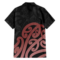 New Zealand Mangopare Tamanako Family Matching Off Shoulder Short Dress and Hawaiian Shirt Aotearoa Maori LT14 - Polynesian Pride