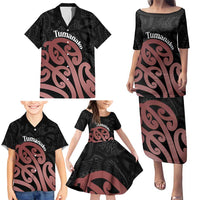 New Zealand Mangopare Tamanako Family Matching Puletasi and Hawaiian Shirt Aotearoa Maori LT14 - Polynesian Pride