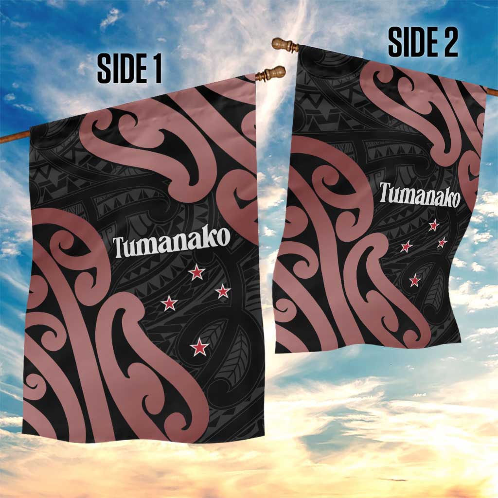 New Zealand Mangopare Tamanako Garden Flag Aotearoa Maori LT14 - Polynesian Pride