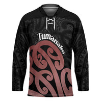 New Zealand Mangopare Tamanako Hockey Jersey Aotearoa Maori LT14 Unisex Brown - Polynesian Pride