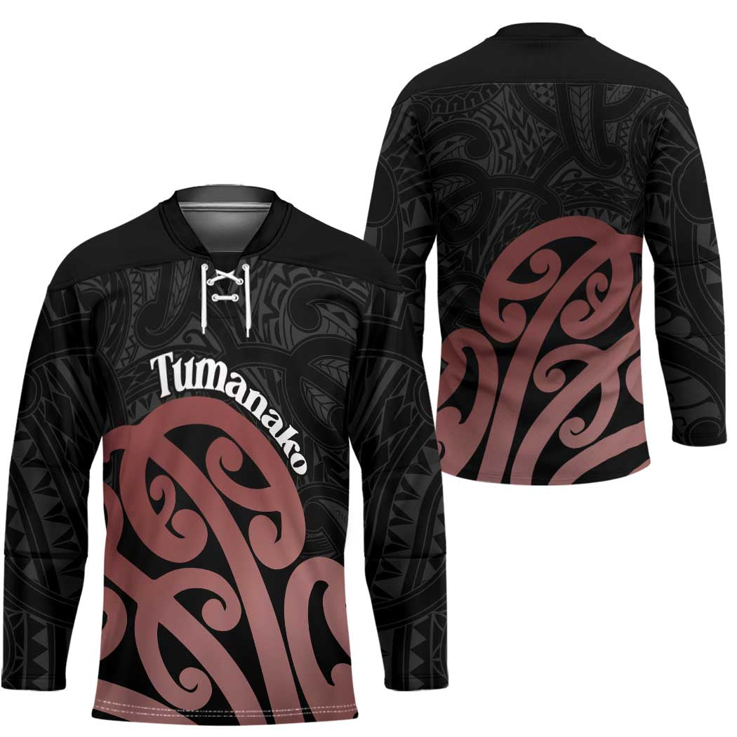 New Zealand Mangopare Tamanako Hockey Jersey Aotearoa Maori LT14 - Polynesian Pride
