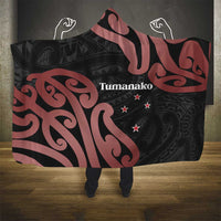 New Zealand Mangopare Tamanako Hooded Blanket Aotearoa Maori LT14 - Polynesian Pride