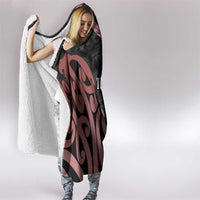 New Zealand Mangopare Tamanako Hooded Blanket Aotearoa Maori LT14 - Polynesian Pride