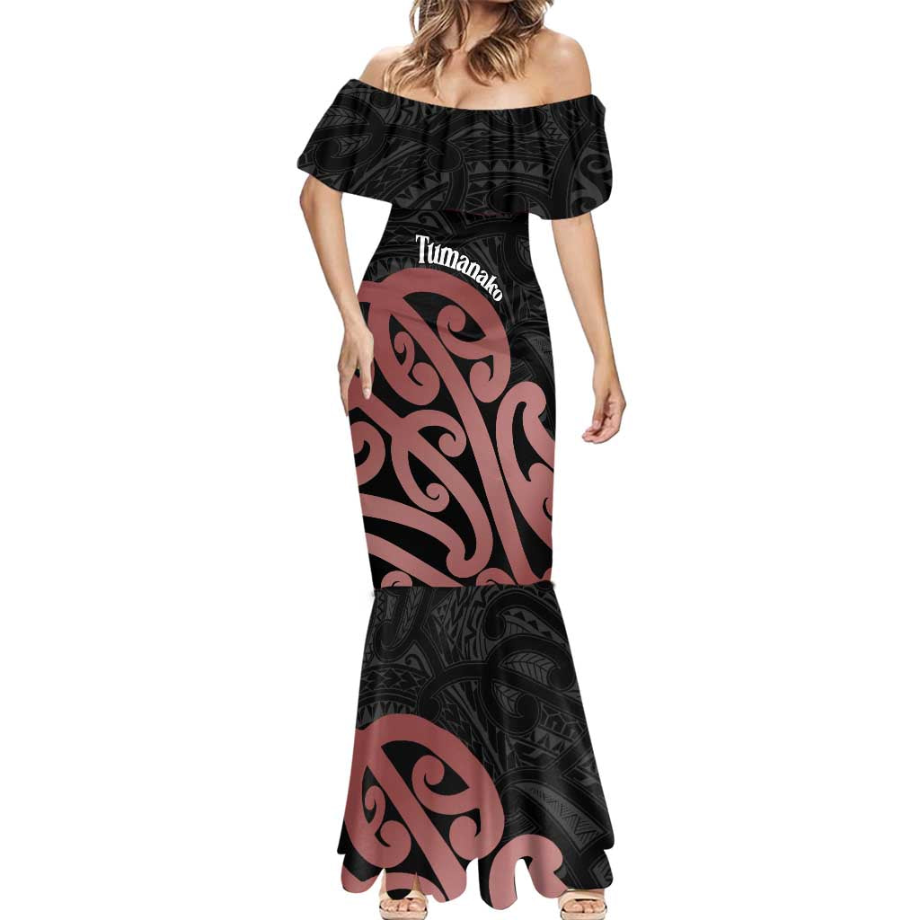 New Zealand Mangopare Tamanako Mermaid Dress Aotearoa Maori LT14 - Polynesian Pride